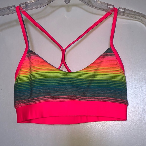 Da Kine Other - Dakine Mahalo Stripe Bikini Top S hot pink